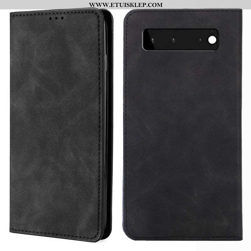 Etui Na Telefon do Google Pixel 6 Etui Folio Dotyk Skóry